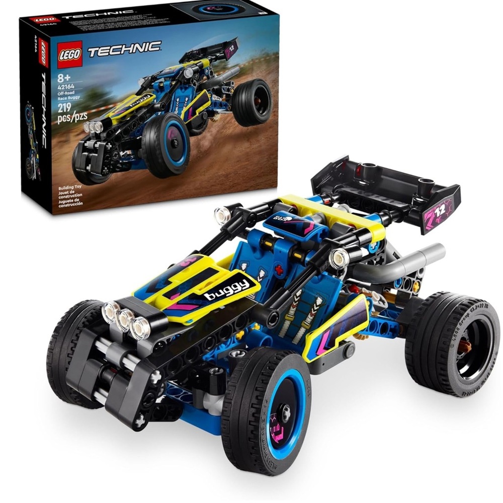 LEGO Technic Blue and Yellow Racing Buggy